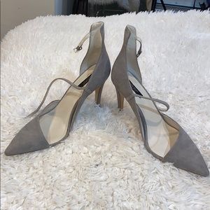 Zara Basic Collection grey heels